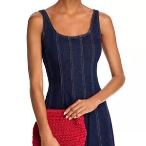 Binge Knitting Paloma Woven Pouch / Clutch, Color: Ruby/ Red, New with Tags